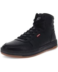 Levi's - S Drive Hi Vegan Synthetic Leather Casual Hightop Sneaker Shoe - Lyst