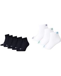 PUMA - Socken Schwarz 43-46 Socken Weiß 43-46 - Lyst