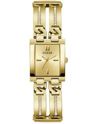 Guess - Armbanduhr Mod Id Goldfarben GW0668L2 - Lyst
