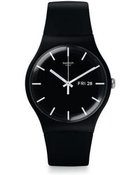 Black Swatch Watches for Women | Lyst