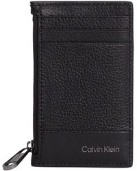 Calvin Klein - Subtle Mix Cardholder 6CC CK Black - Lyst