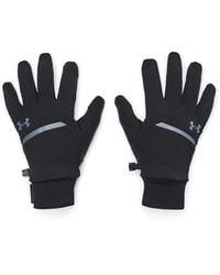 Under Armour - Storm Fleece Run Gloves Reflective - Lyst
