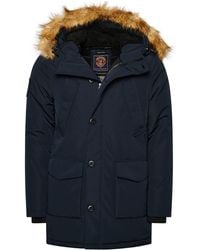 Superdry - Hooded Everest Faux Fur Parka - Lyst