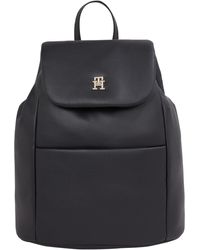 Tommy Hilfiger - Rucksack Poppy Reform Flap Backpack mit Kordelzug - Lyst