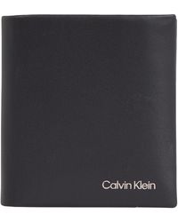 Calvin Klein - Concise Trifold 6cc W/coin Wallets - Lyst