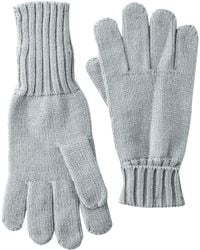 Amazon Essentials Ribbed Gloves - Gray