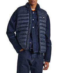 Pepe Jeans - Balle Gillet Puffer Gilet - Lyst