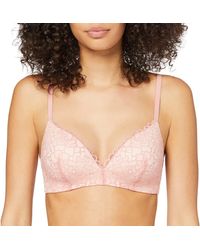 Iris & Lilly Non Wired Lace - Pink