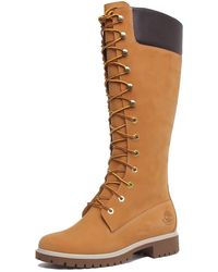 timberland high knee boots