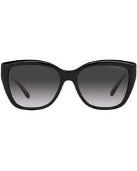 Emporio Armani - Ea4198f Low Bridge Fit Cat Eye Sunglasses - Lyst