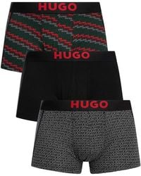 HUGO - 3 Pack Trunks - Lyst