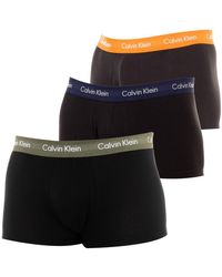 Calvin Klein - Confezione 3 Boxer Uomo tripack CK Articolo U2664G Low Rise Trunk 3PK - Lyst