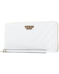 Guess - Jania Cheque Organizer White - Lyst