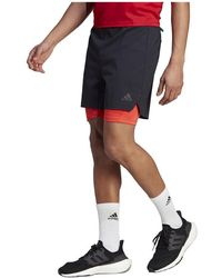 adidas - Power Workout Two-in-one Short - Lyst