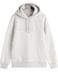 GANT - Reg Tonal Shield Hoodie Hooded Sweatshirt - Lyst