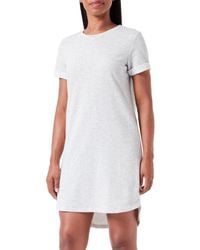 Vero Moda - Vmsashamilla Ss Sweat Dress Noos - Lyst