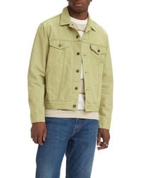 Levi's - The Trucker Jacket Light Indigo Destructed - Lyst
