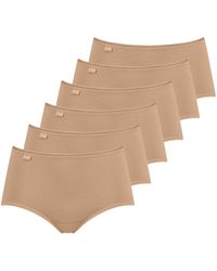 Sloggi - Slips 24/7 Microfibre Maxi Slip 83010180849 6er Pack - Lyst