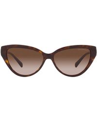 Emporio Armani - Ea4192f Low Bridge Fit Cat Eye Sunglasses - Lyst