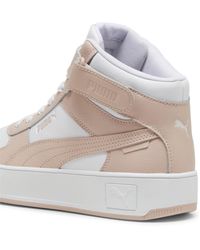 PUMA - Carina Street Mid Sneakers 35.5White Rose Quartz Pink - Lyst