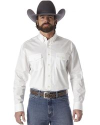 Wrangler - Tall-big Painted Desert Basic Shirt, White, 2x - Lyst