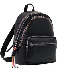 Desigual - Small Embroidered Backpack - Lyst