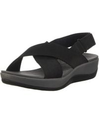 clarks arla peyton wedge sandal