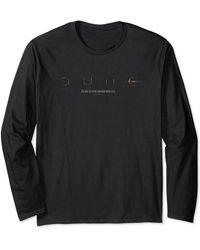 Dune - Dune Fear Is The Mind Killer Logo Long Sleeve T-shirt - Lyst