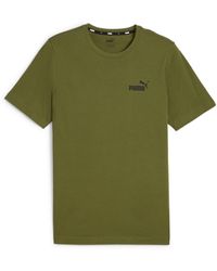 PUMA - Camiseta Con Logotipo Pequeño Essentials Para Hombre - Lyst