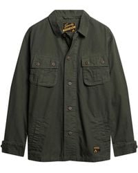 Superdry - Military Overshirt Jacket R2-l/s Shirt - Lyst