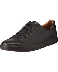Clarks - Un Costa Lace Leather Shoes In Black Standard Fit Size 61⁄2 - Lyst