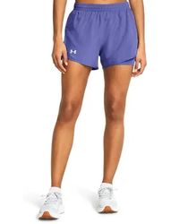 Under Armour - Pantaloncini da donna Fly by 2 in 1 - Lyst