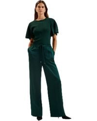 Ted Baker - S Wmt-umaibo-satin Wide Leg Jogger Dress Pants - Lyst