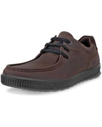 Ecco - Byway Moc Toe Tie Sneaker - Lyst