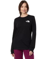 The North Face - Long Sleeve Box Nse Tee - Lyst