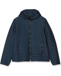 Geox Mens Water-Repellent Quilted Wilmer Gilet Blue