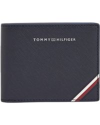 Tommy Hilfiger - Leather Wallet Central Mini Cc - Lyst