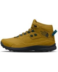 The North Face - Cragstone Hiking Boot Arrowwood Yellow/tnf Blck 6 - Lyst