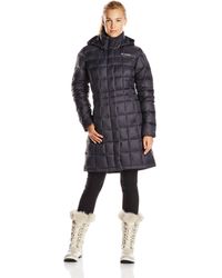 womens columbia long puffer coat