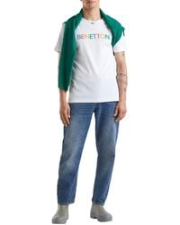 Benetton - T-Shirt 3I1XU100A - Lyst