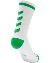 Hummel - Sportsocken Elite Indoor Sock Low 204043 White/Jelly Bean 46-48 - Lyst