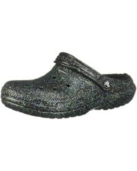 Crocs™ - Classic Glitter Lined Clog Ssg - Lyst