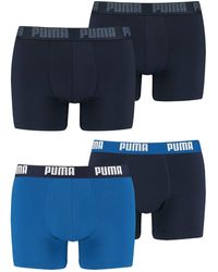 PUMA - Boxershorts Unterhosen 100004386 4er Pack - Lyst