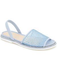 Kenneth Cole - Saavi Flat Sandal - Lyst