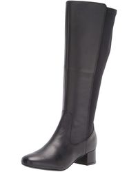 clarks pilico shimmer over the knee boot