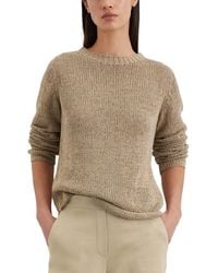 Marc O' Polo - Marc OߴPolo Donna Pullover in Maglia con Scollo a Barca Slim Fit - Lyst