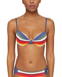 Esprit Mujer Maracas Beach Nyrpadded Bra Mf Bikini - Azul