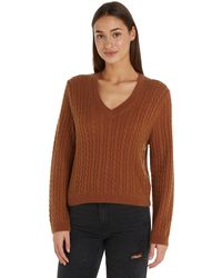 Tommy Hilfiger - Jumper Soft Wool V-neck - Lyst