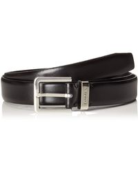 Tommy Hilfiger 3cm Metal Loop Belt Cinturón - Negro
