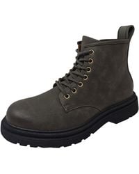 Replay - Low Boot Stiefel mit Schnürsenkeln - Lyst
